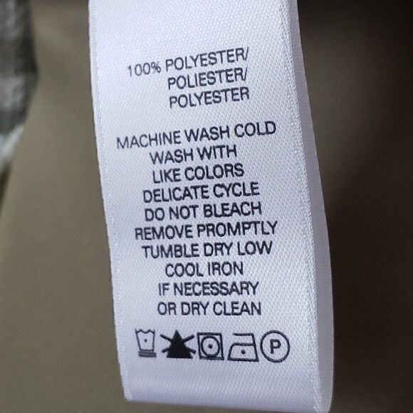 Mac & Jac Gingham Green White Plaid Checked Dress Cottage Core Sheath Tie Bow - Picture 10 of 10